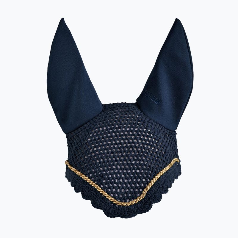 Paraorecchie per cavalli Eskadron Regular Gold blu scuro