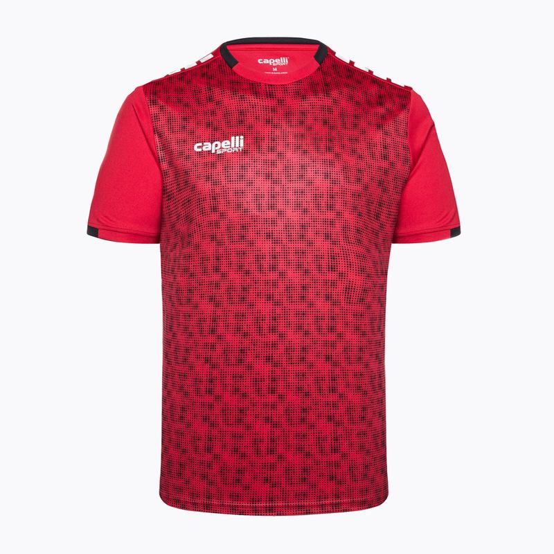 Maglia da calcio Capelli Cs III Block rosso/nero da uomo