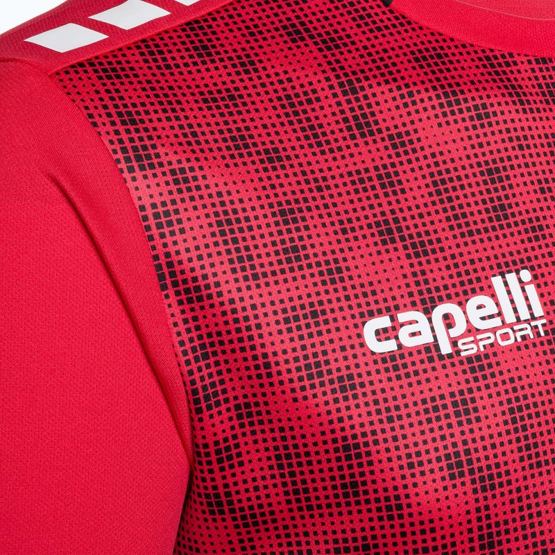 Maglia da calcio Capelli Cs III Block rosso/nero da uomo 3