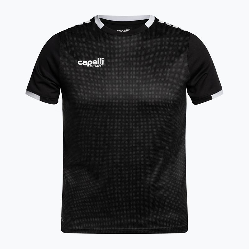 Capelli Cs III Block Maglia da calcio giovanile nero/bianco