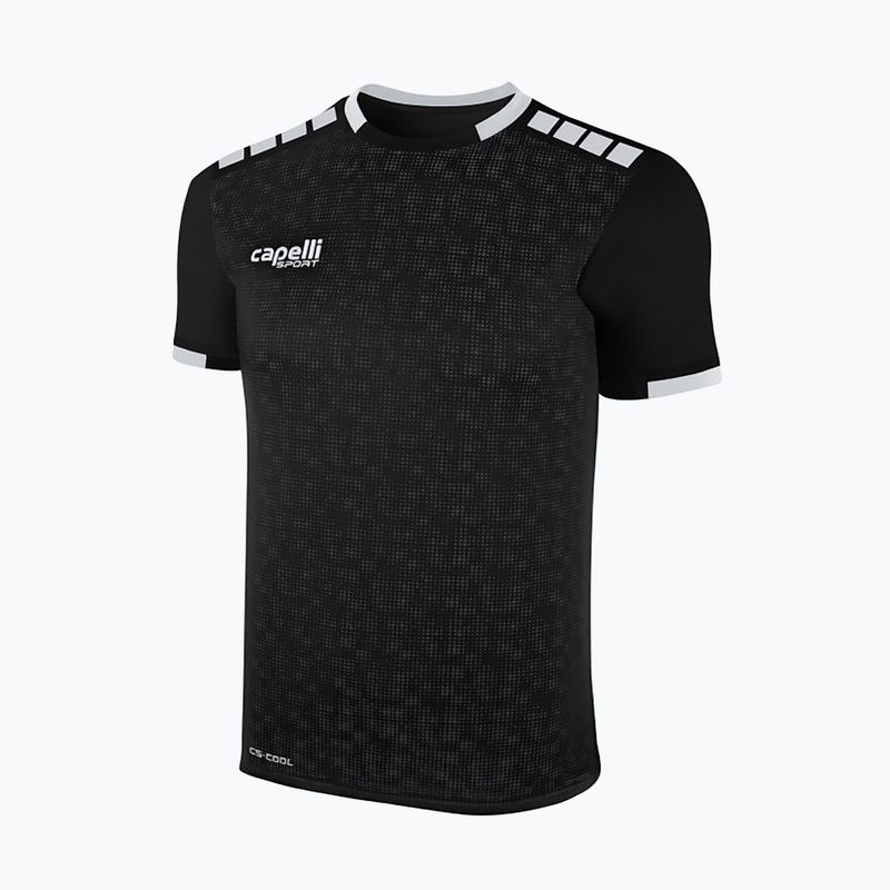 Capelli Cs III Block Maglia da calcio giovanile nero/bianco 4