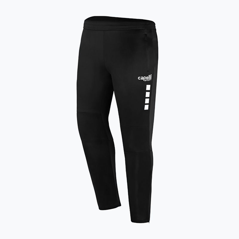 Pantaloni da calcio da allenamento Capelli Uptown Youth nero/bianco 5