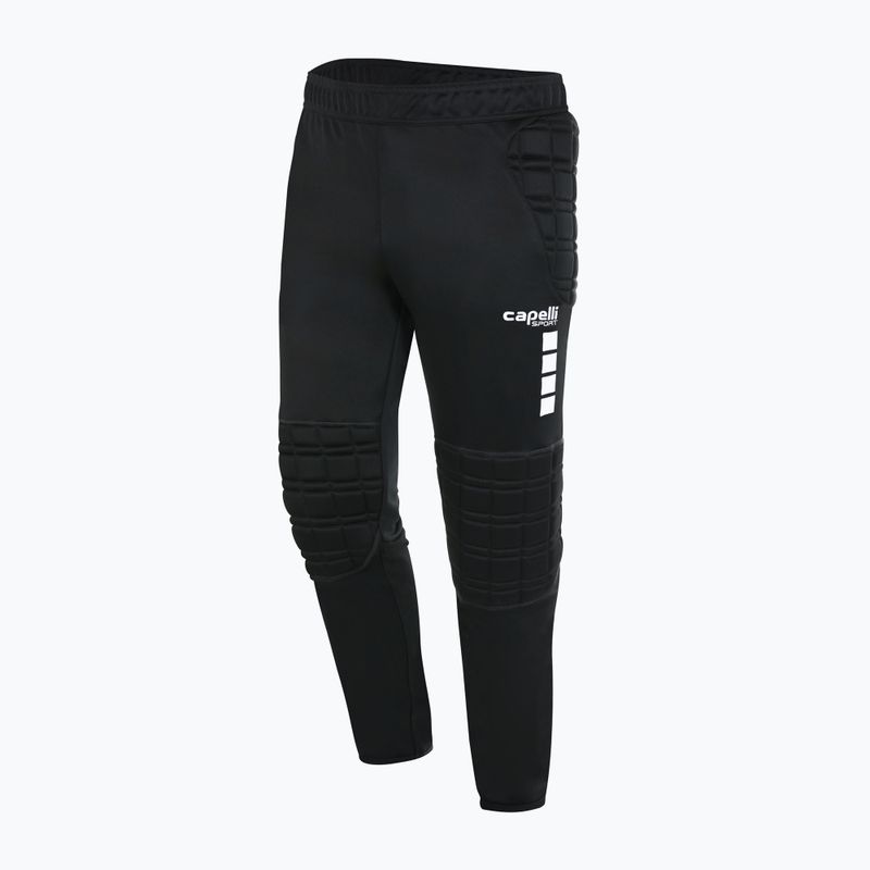 Pantaloni da portiere Capelli Basics I Adult da uomo, nero/bianco 4