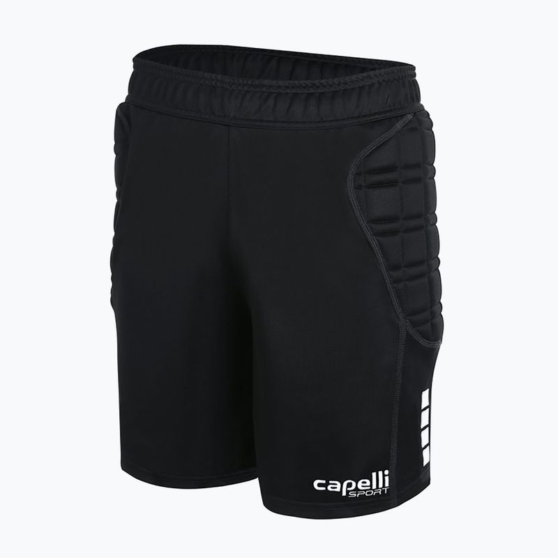 Pantaloncini da portiere Capelli Basics I Youth con imbottitura nero/bianco 5