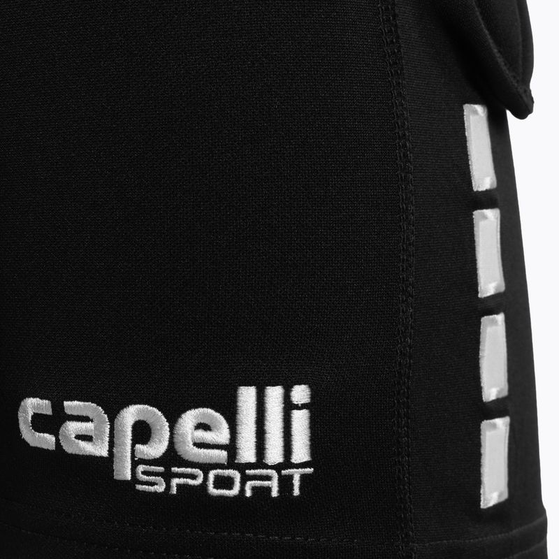 Pantaloncini da portiere Capelli Basics I Youth con imbottitura nero/bianco 4