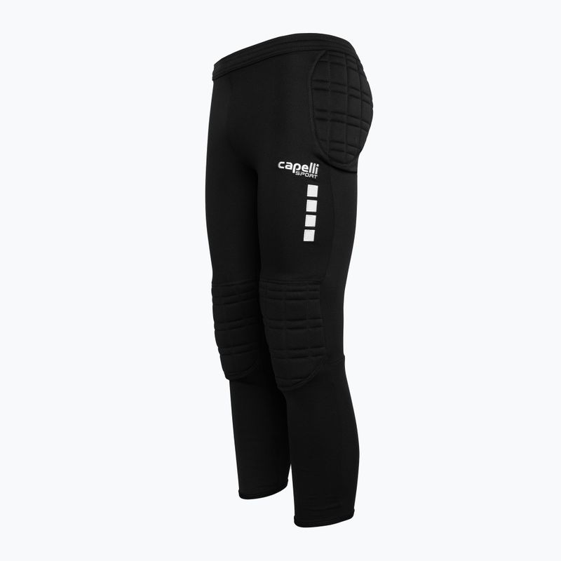 Pantaloni da portiere Capelli Basics I Youth con imbottitura nero/bianco 3