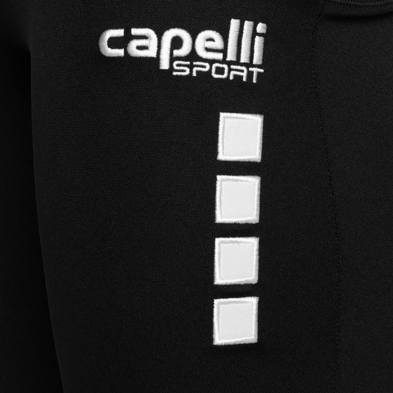 Pantaloni da portiere Capelli Basics I Youth con imbottitura nero/bianco 4