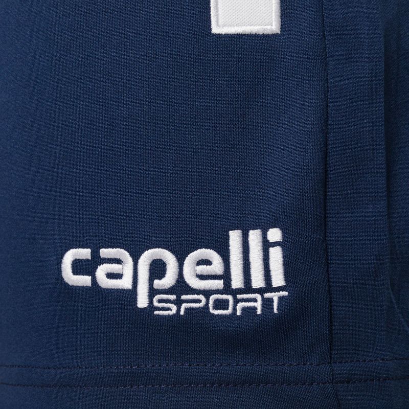 Pantaloncini da calcio da allenamento Capelli Uptown Adulto navy/bianco 3