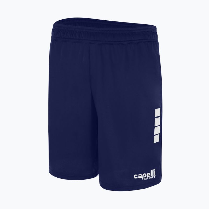 Pantaloncini da calcio da allenamento Capelli Uptown Youth navy/bianco 4