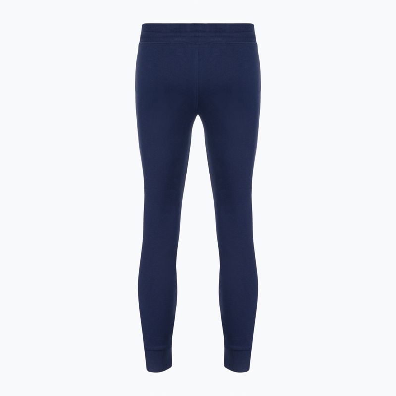 Capelli Basics Youth Pantaloni da calcio affusolati in French Terry blu/bianco 2