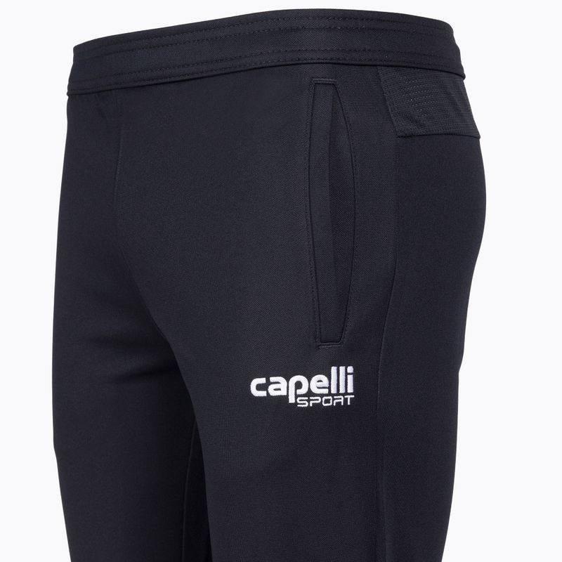Pantaloni da calcio da bambino Capelli Basic I Youth Training nero/bianco 3