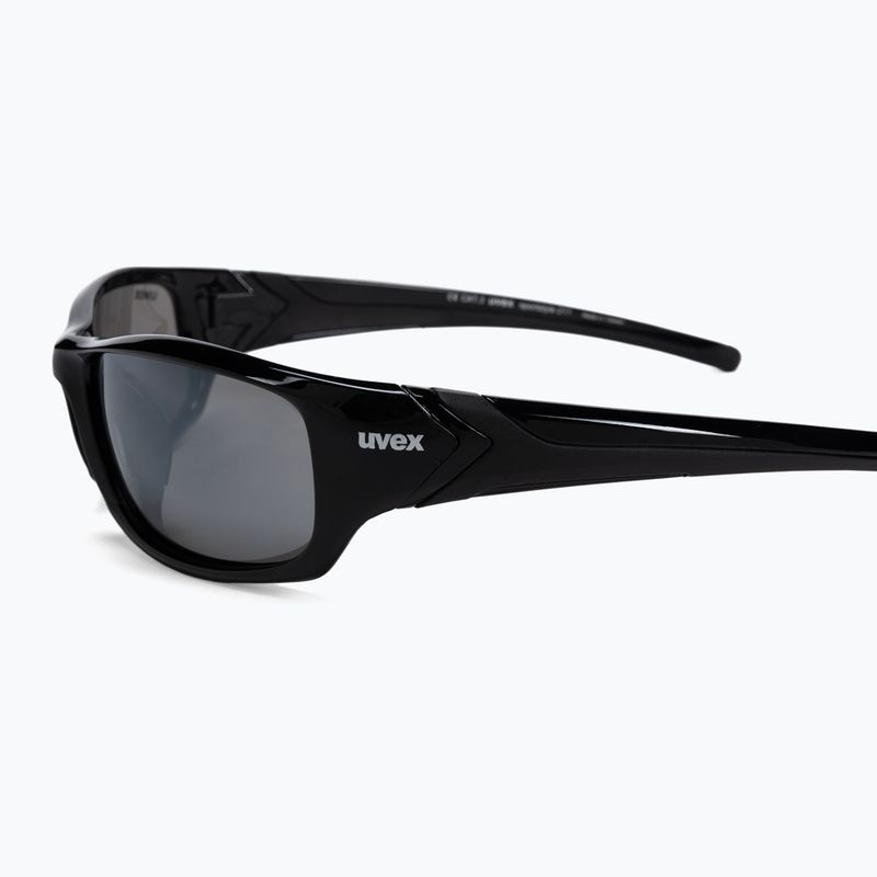 Occhiali da sole UVEX Sportstyle 211 nero/litemirror silver 4