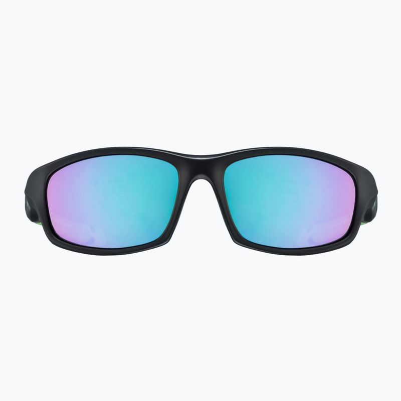 Occhiali da sole UVEX per bambini Sportstyle 507 verde specchio 10