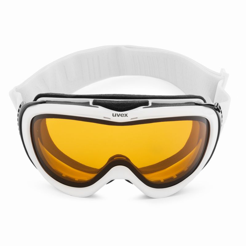 UVEX Comanche LGL occhiali da sci bianco/oro lite/chiaro 2