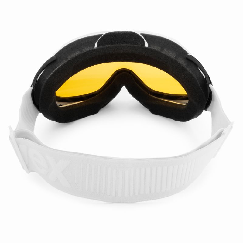 UVEX Comanche LGL occhiali da sci bianco/oro lite/chiaro 3