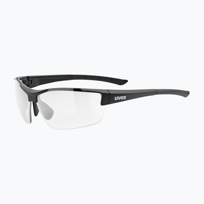 Occhiali da sole UVEX Sportstyle 612 VL nero opaco