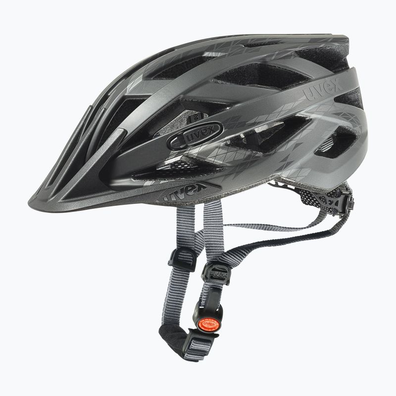 Casco da bicicletta UVEX I-vo CC nero/fumo opaco 6