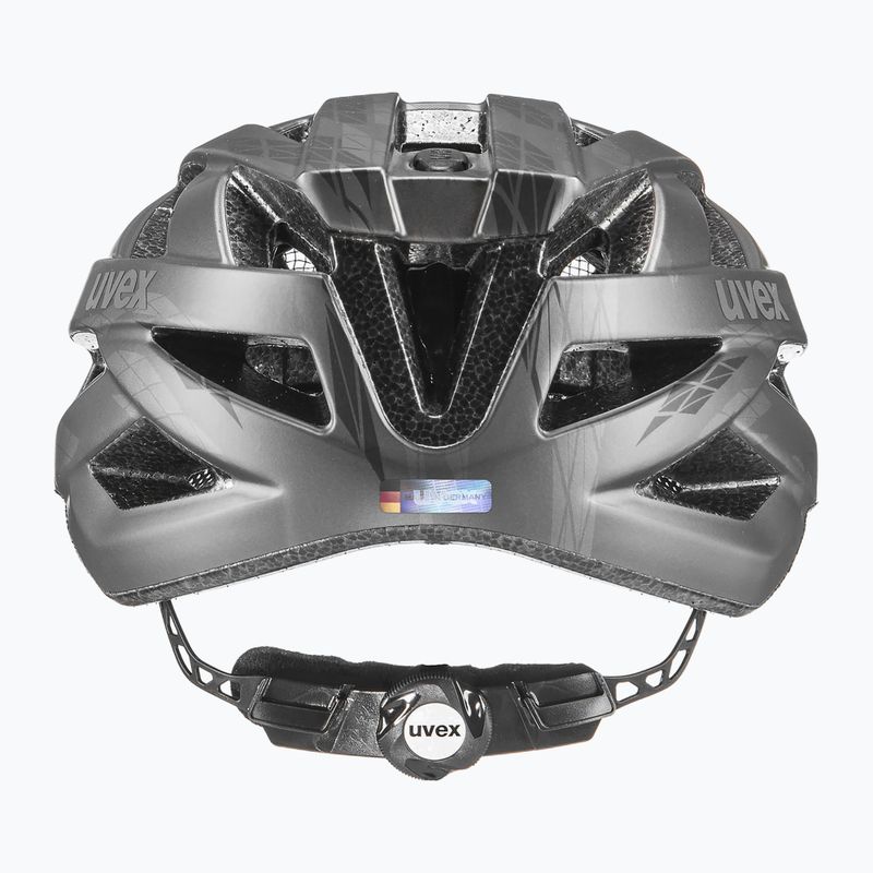 Casco da bicicletta UVEX I-vo CC nero/fumo opaco 8