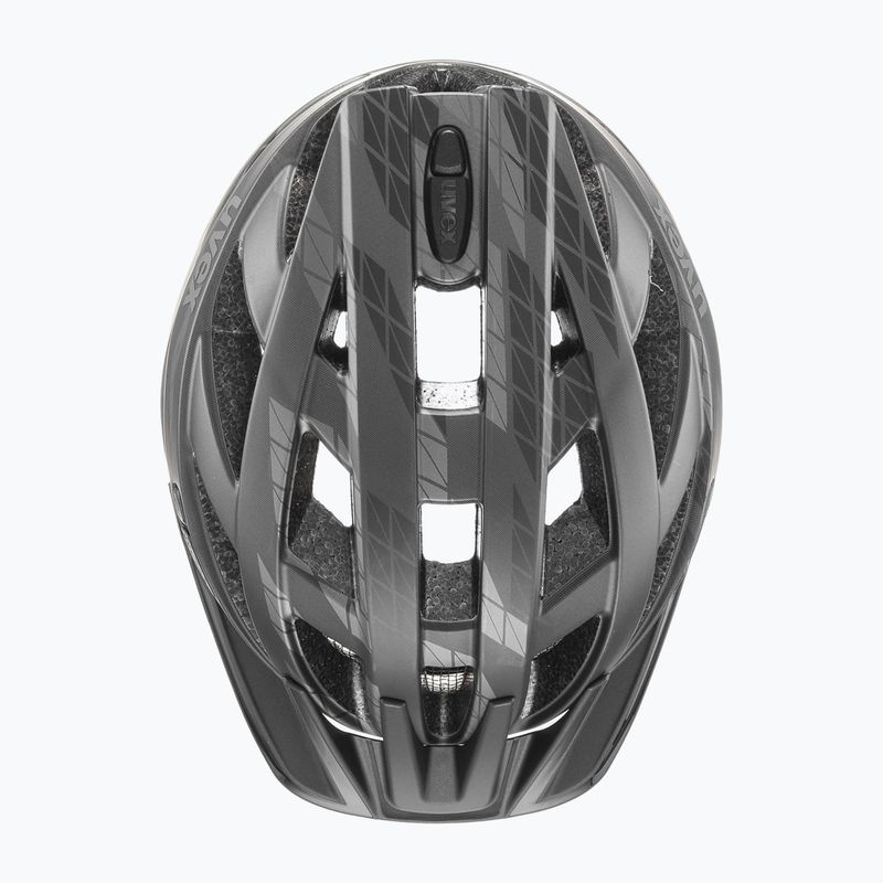 Casco da bicicletta UVEX I-vo CC nero/fumo opaco 9