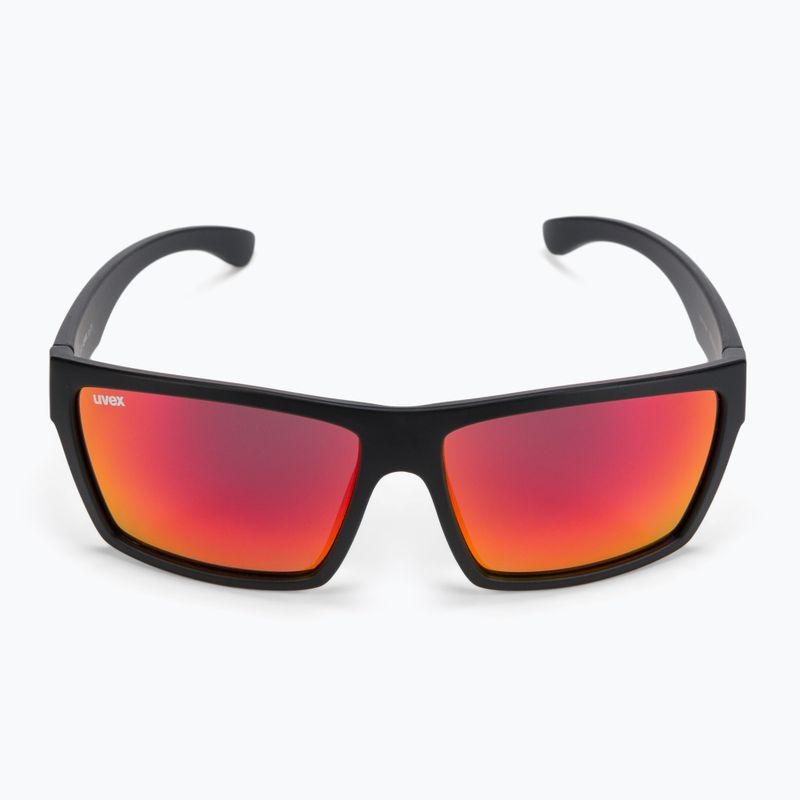 Occhiali da sole UVEX Lgl 29 nero opaco/rosso specchiato 3