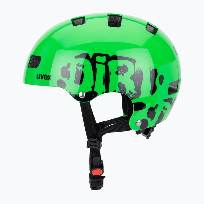 Casco per bambini UVEX Kid 3 dirt bike green 3