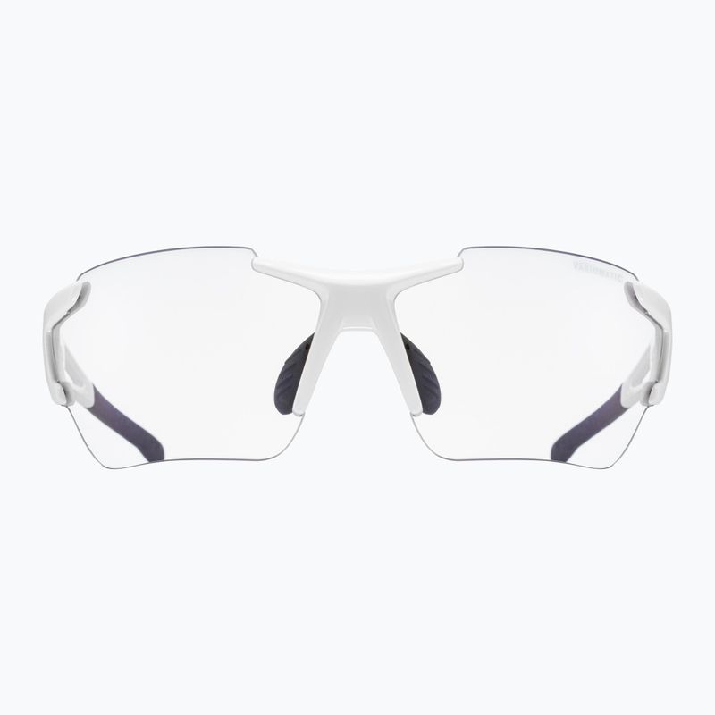 Occhiali da sole UVEX Sportstyle 803 Race V bianco/litemirror blu 6