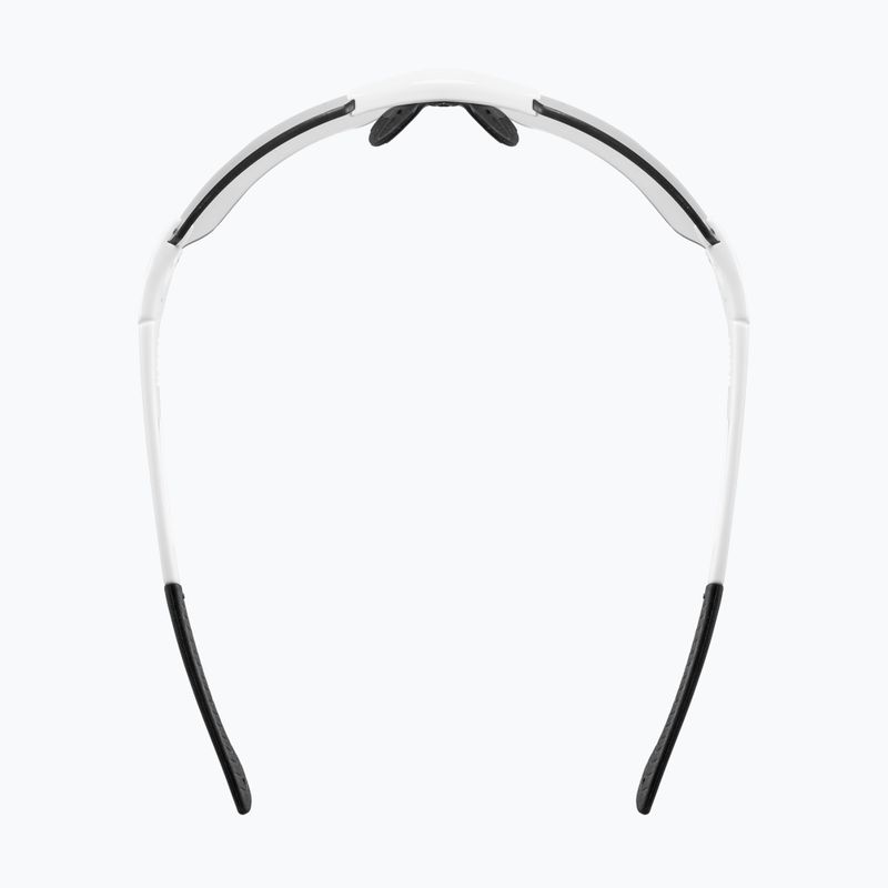 Occhiali da sole UVEX Sportstyle 803 Race V bianco/litemirror blu 8
