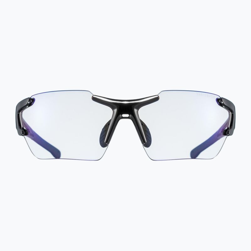 Occhiali da sole UVEX Sportstyle 803 Race S V nero/blu specchiato 6