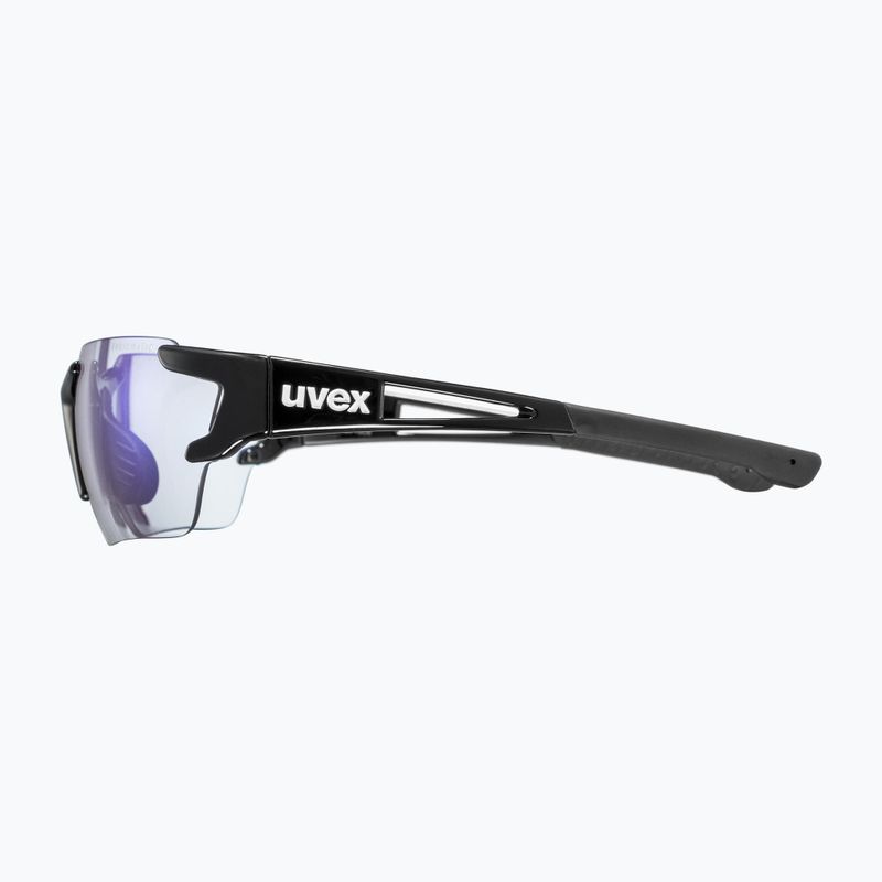 Occhiali da sole UVEX Sportstyle 803 Race S V nero/blu specchiato 7