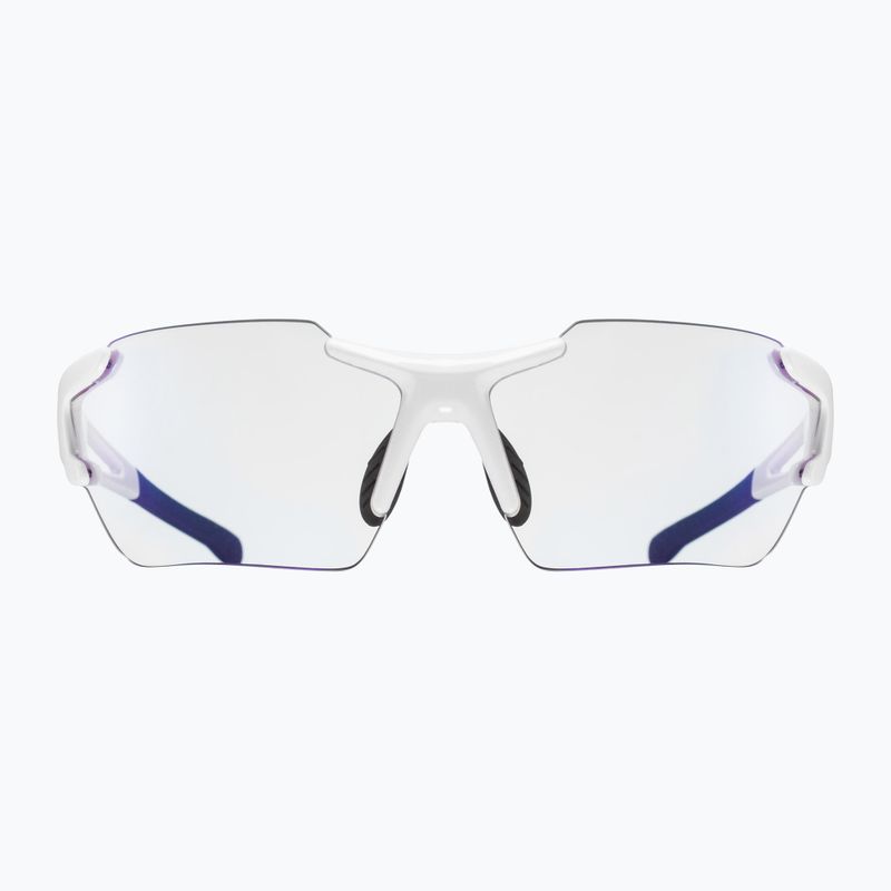 Occhiali da sole UVEX Sportstyle 803 Race S V bianco/litemirror blu 6