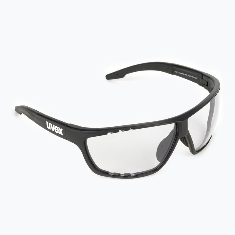 Occhiali da sole UVEX Sportstyle 706 V black mat/variomatic smoke