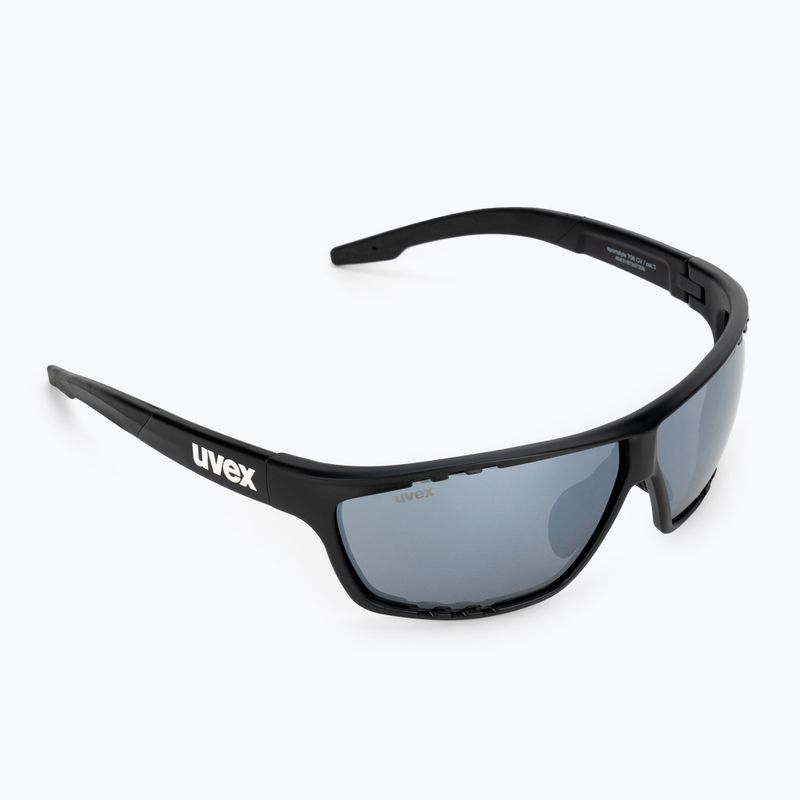 Occhiali da sole UVEX Sportstyle 706 CV black mat/litemirror silver