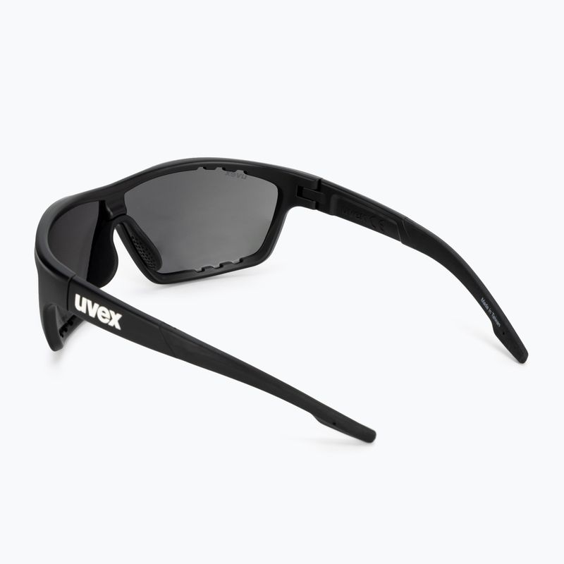 Occhiali da sole UVEX Sportstyle 706 CV black mat/litemirror silver 2