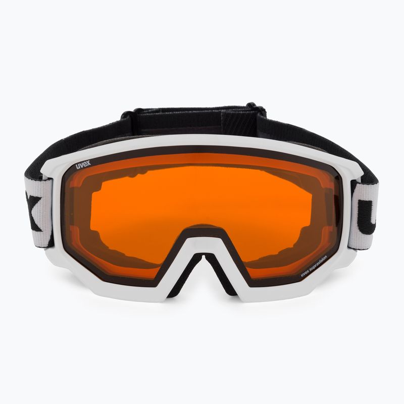 Occhiali da sci UVEX Athletic LGL bianco/oro lite rosa 2