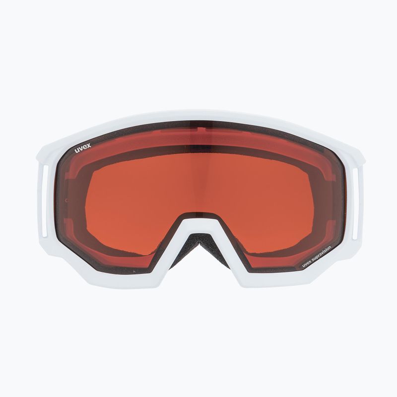 Occhiali da sci UVEX Athletic LGL bianco/oro lite rosa 6
