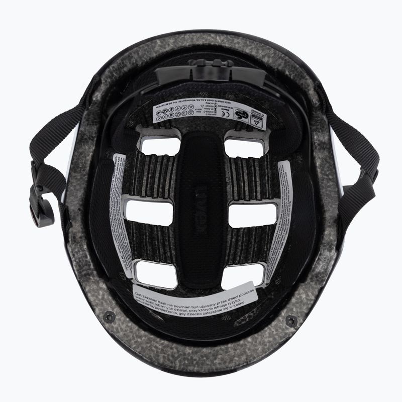 Casco per bambini UVEX Kid 3 white flower/black 5