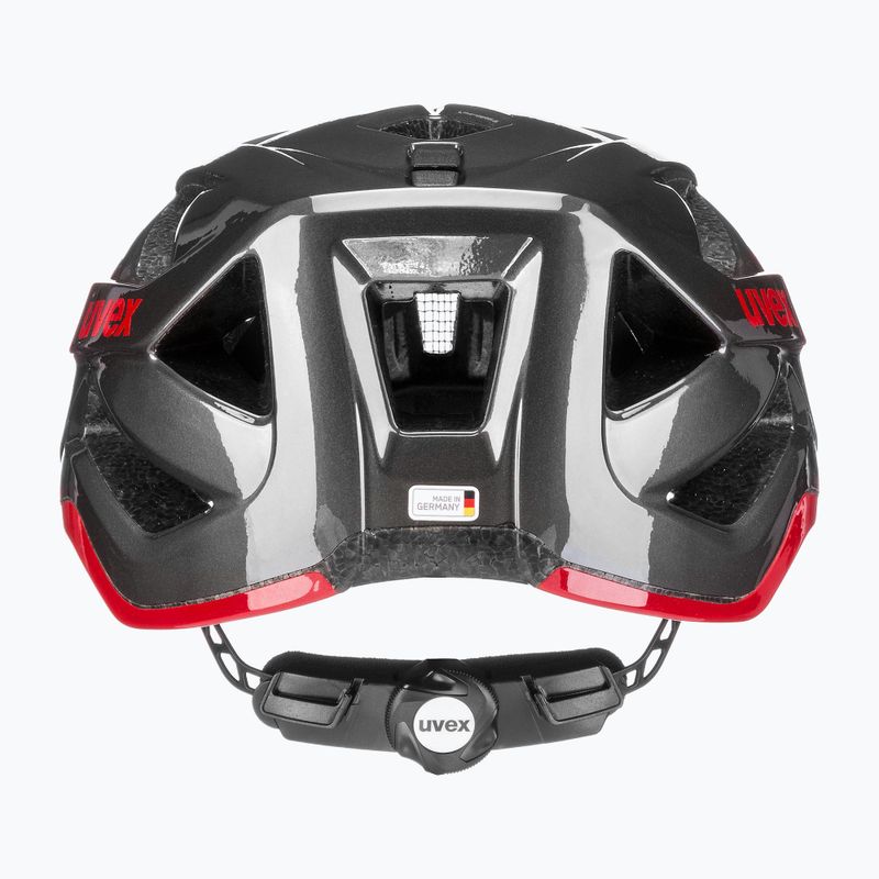 Casco da bici UVEX Active antracite/rosso 3