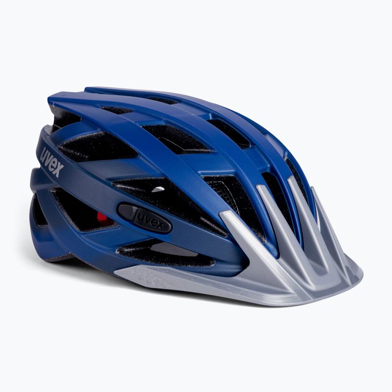 Casco da bici UVEX I-vo CC blu scuro/met/opaco