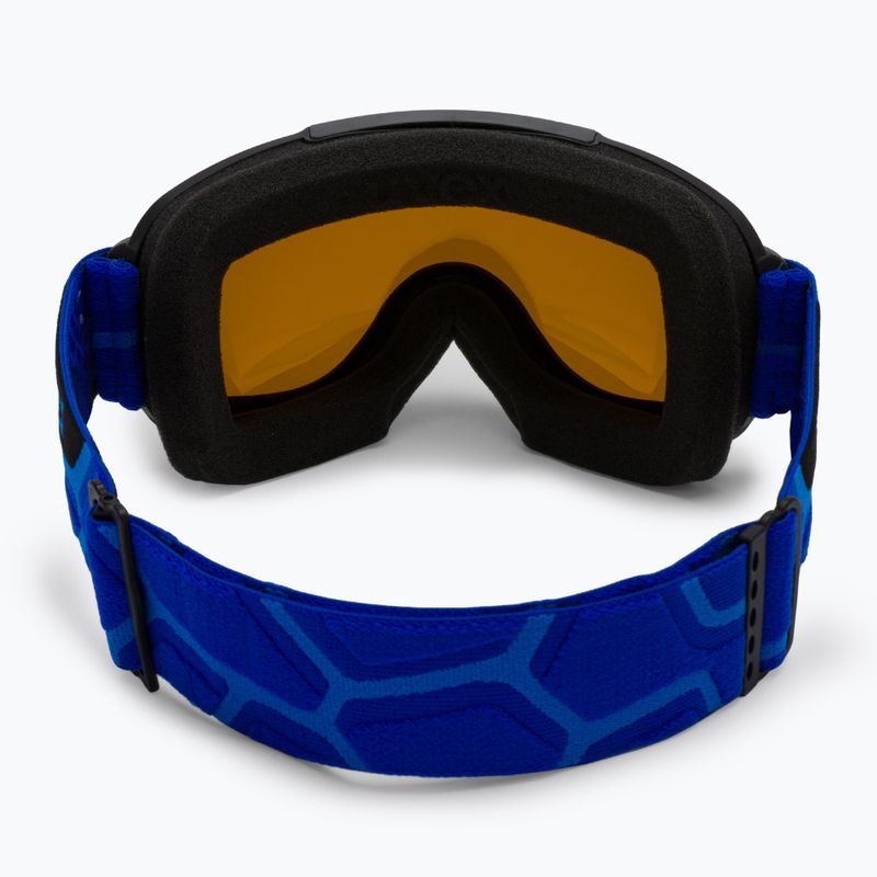 Occhiali da sci UVEX Downhill 2000 LM nero/argento speculare 3