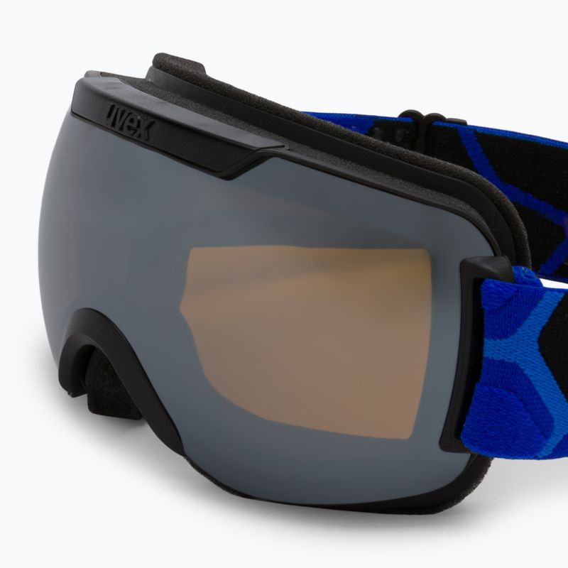 Occhiali da sci UVEX Downhill 2000 LM nero/argento speculare 5