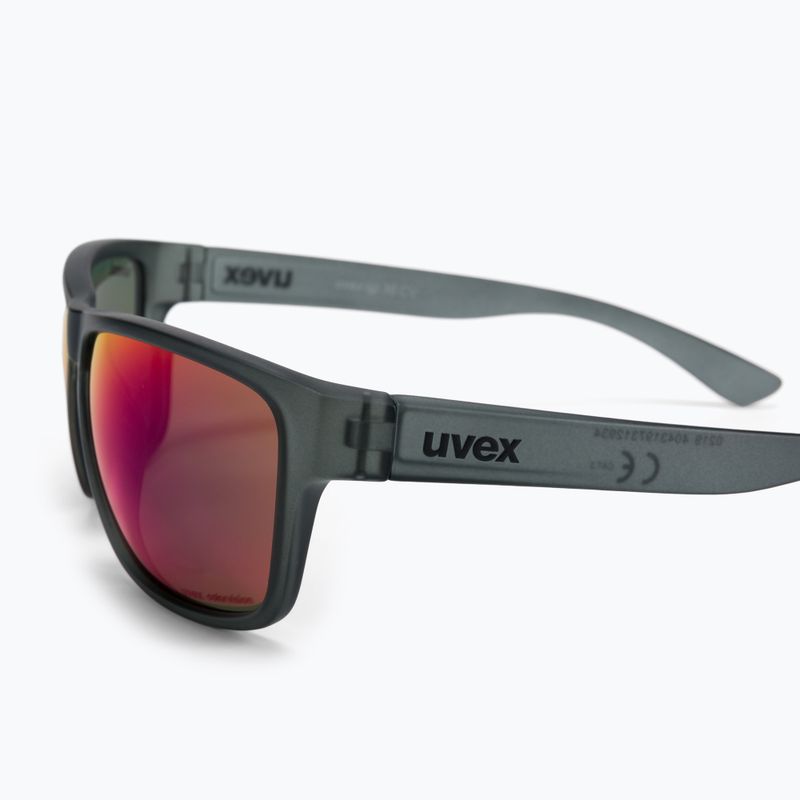 Occhiali da sole UVEX Lgl 36 CV grigio/colorvision mirror plasma 4