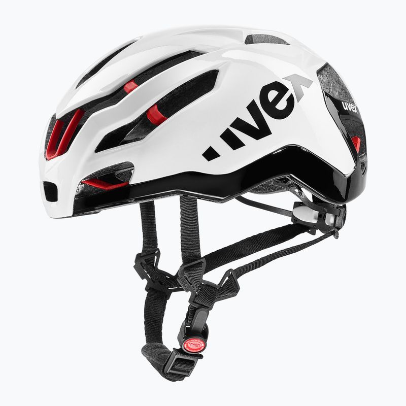 Casco da bici UVEX Race 9 bianco/nero