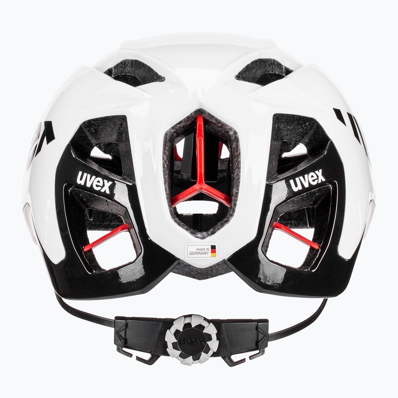 Casco da bici UVEX Race 9 bianco/nero 3