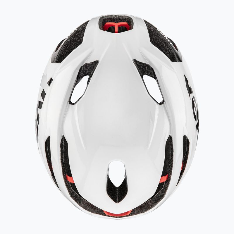 Casco da bici UVEX Race 9 bianco/nero 4