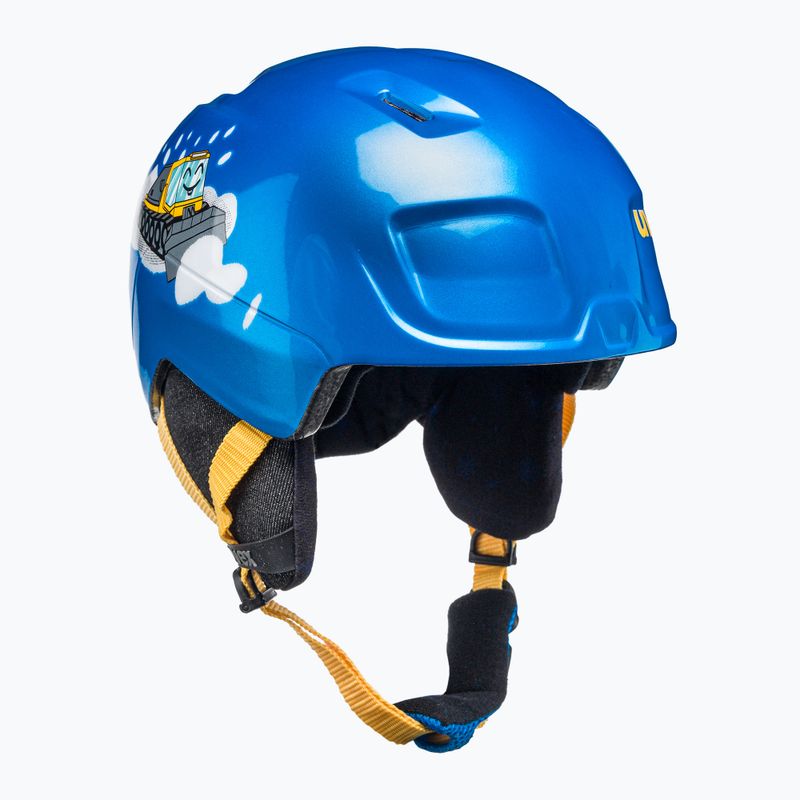 Casco da sci UVEX per bambini Manic blue caterpillar