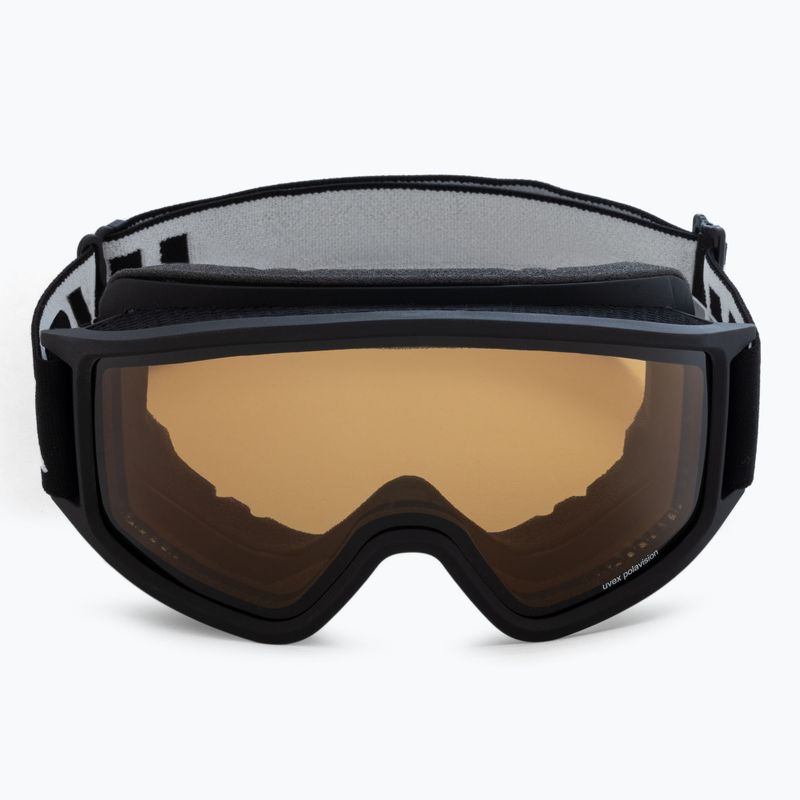 UVEX occhiali da sci G.gl 3000 P nero opaco/polavision marrone chiaro 2