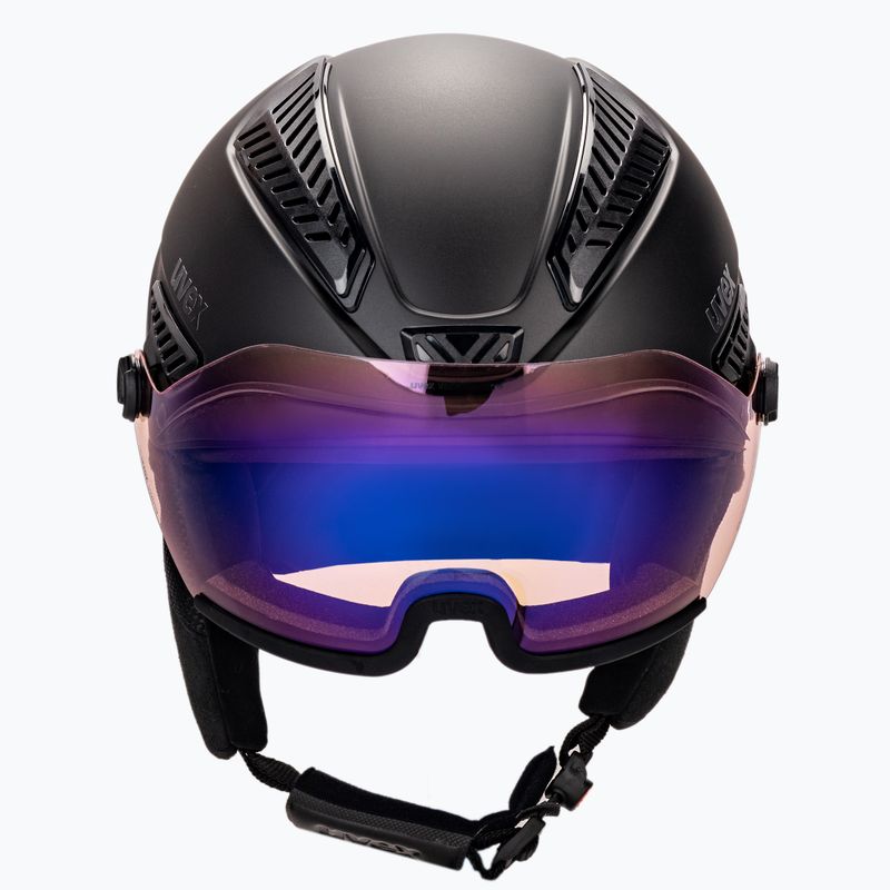 Casco da sci UVEX Hlmt 600 vario nero/opaco 2