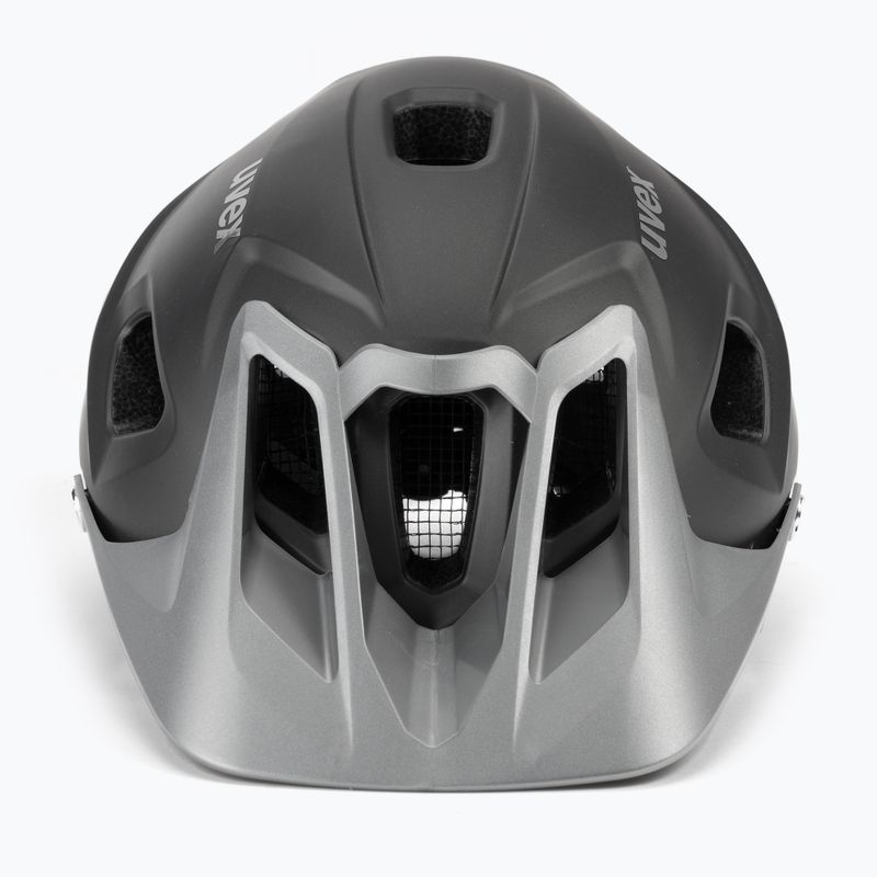 Casco da bici UVEX Quatro Integrale grigio opaco 2