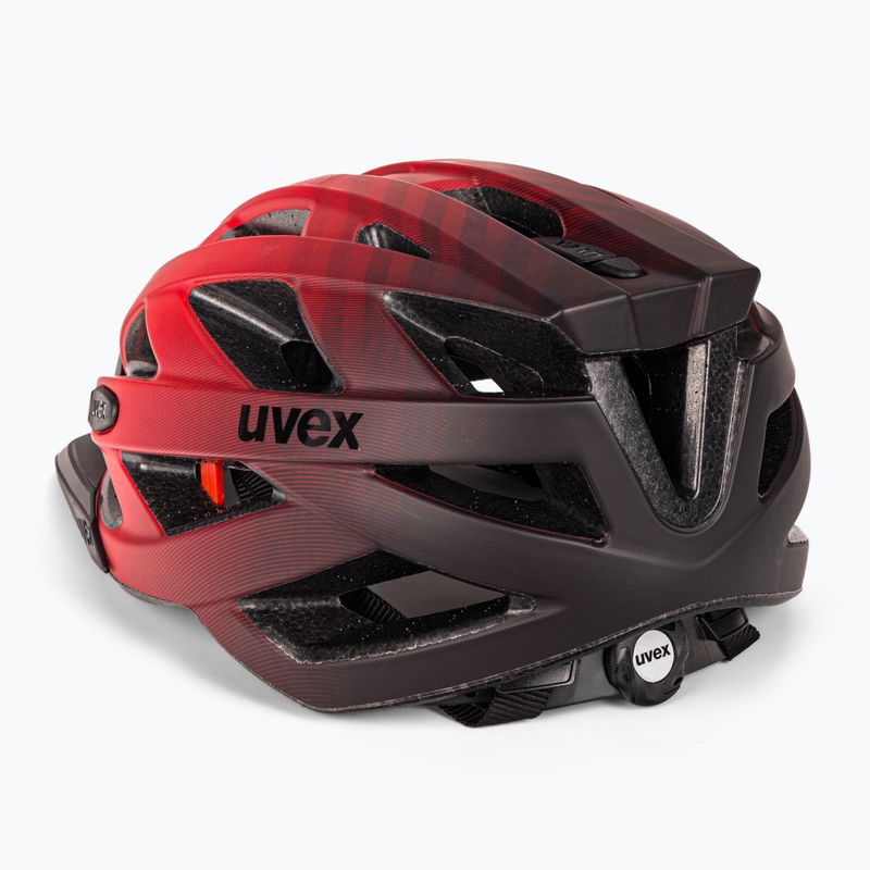 Casco da bici UVEX I-vo CC rosso/nero opaco 4