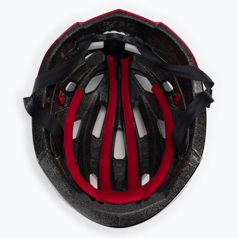 Casco da ciclismo da uomo UVEX Race 7 nero/rosso 5